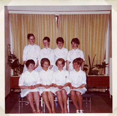 Bioingeniørstudenter på 1960-tallet.